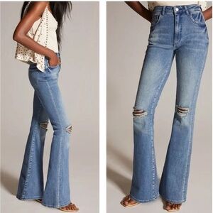 Pilcro flared jeans
